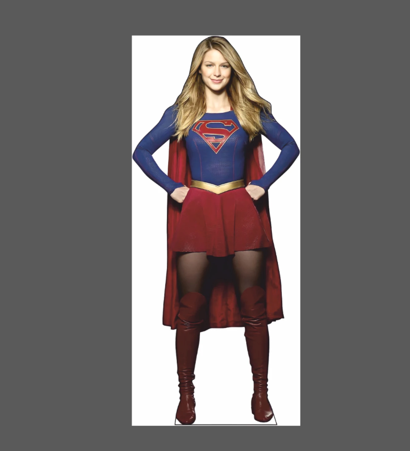 Super Woman, Super Girl, Super Lover Cardboard Cutout Stand Real Size Model Store